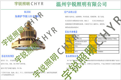 RFS3620免維護節能LED防爆燈 高效照明解決方案